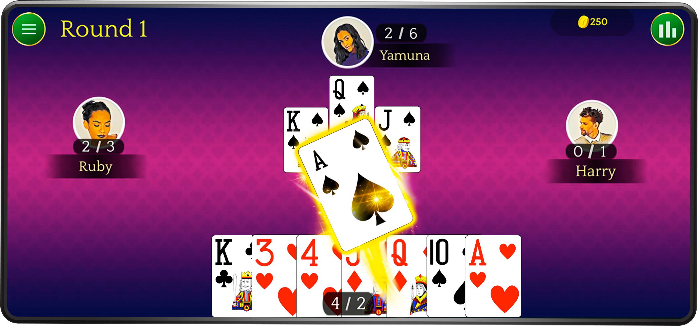 Call break game screenshot four