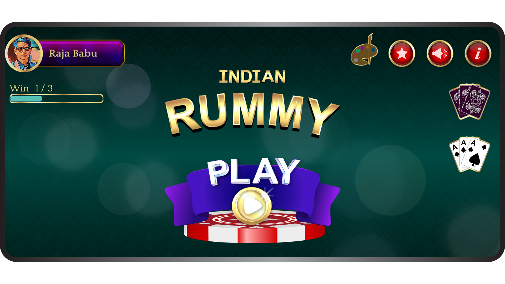 Indian Rummy game screenshot one