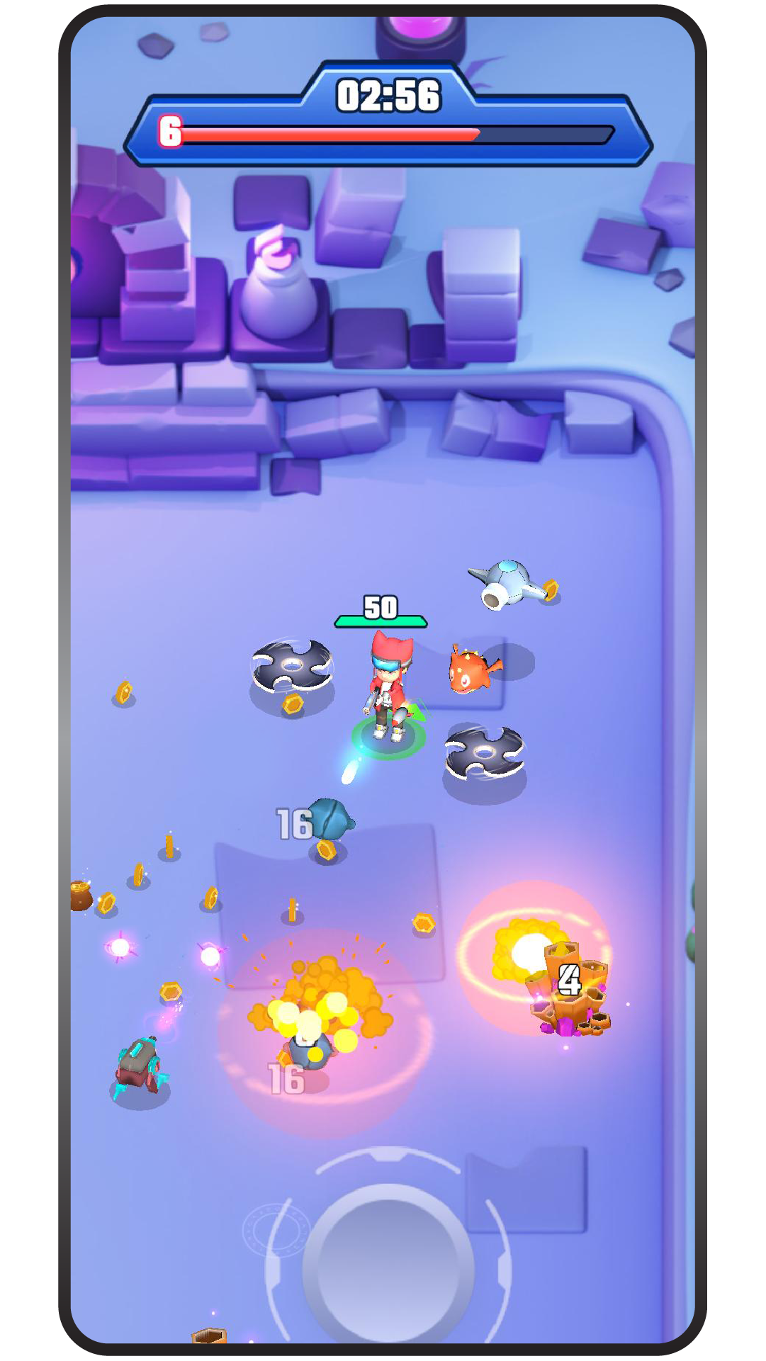 Mighty Survivor Force game screenshot one