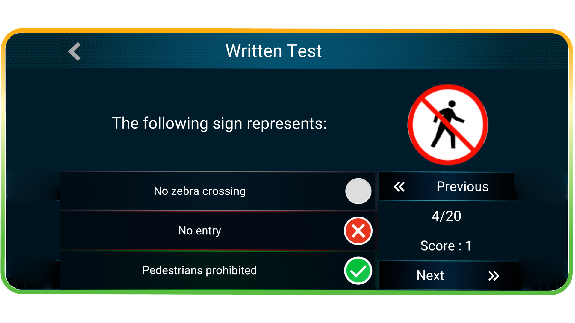 Driving School game screenshot two